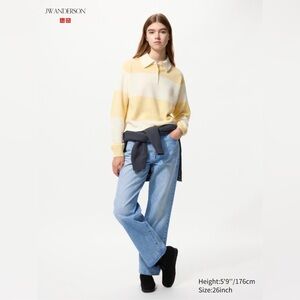 Uniqlo JWA straight jeans